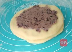花型豆沙面包的做法图解8