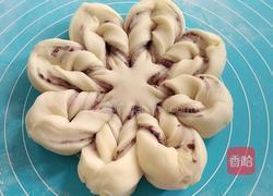花型豆沙面包的做法图解15