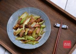 芹菜炒肉的做法图解6