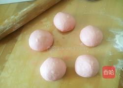 樱花豆沙包的做法图解7