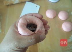 樱花豆沙包的做法图解9