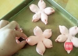樱花豆沙包的做法图解12