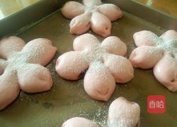 樱花豆沙包的做法图解13