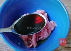 肉丝炒蒜苔的做法图解4