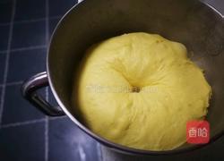 南瓜豆沙椰蓉卷的做法图解7