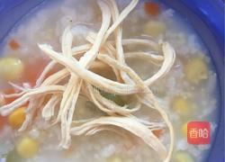 营养鸡丝粥的做法图解7