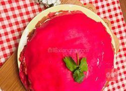 火龙果千层蛋糕的做法图解18