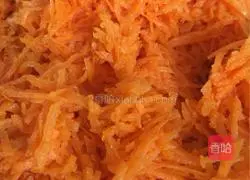 Illustration of how to make carrot cake 2