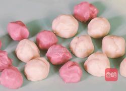 桃花酥‖ 桃花都开了 怎能不尝一口粉嫩春光的做法图解3