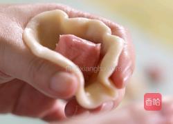 桃花酥‖ 桃花都开了 怎能不尝一口粉嫩春光的做法图解4