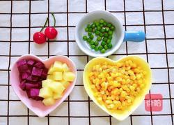 宝宝土豆紫薯玉米羹的做法图解1