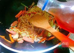 家常炒面的做法图解7