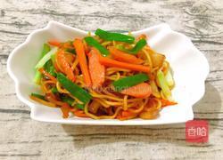 家常炒面的做法图解9