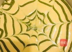 抹茶拉花戚风蛋糕的做法图解14