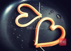 爱心鸡蛋的做法图解5