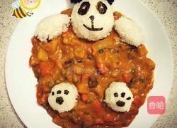 泡澡的熊猫的做法图解19