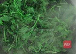 凉拌菊花嫩芽的做法图解4