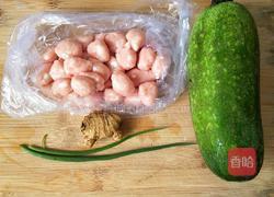 节瓜肉丸汤的做法图解1