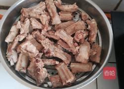 干煸排骨豆角土豆条的做法图解3