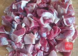 青椒香菇鸡胗的做法图解1