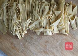 清炒木耳干豆腐的做法图解4