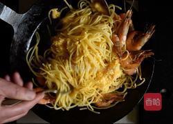 鲜虾芦笋白汁意面的做法图解15