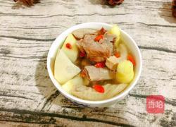 绿笋小肠排骨汤的做法图解1