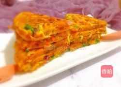 鸡柳杂蔬鸡蛋饼的做法图解11