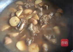 芋头炖排骨的做法图解4