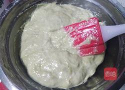 抹茶蔓越莓发糕的做法图解2