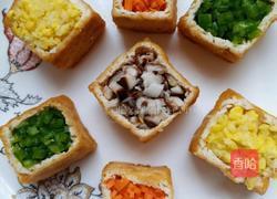 蔬菜豆腐盅的做法图解5