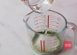 抹茶牛奶的做法图解4