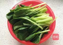 清炒油菜的做法图解2
