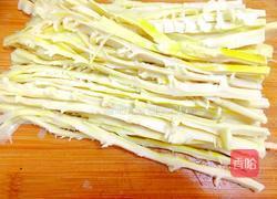 竹笋炒肉的做法图解3