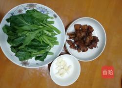芥蓝炒猪油咋的做法图解1