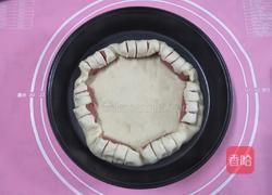 火腿虾仁披萨的做法图解10