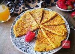 红薯鸡蛋早餐饼的做法图解6