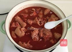 红糟焖猪蹄的做法图解8