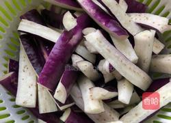 茄子长豆的做法图解1