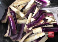 茄子长豆的做法图解3