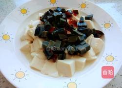 凉拌皮蛋豆腐的做法图解6