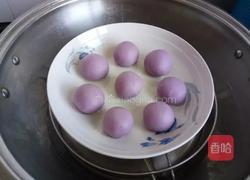 黑芝麻紫薯糯米糍的做法图解7