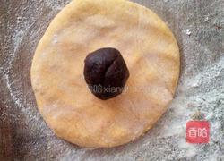 南瓜豆沙饼的做法图解7