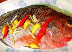 清蒸非洲鲫鱼(清蒸罗非鱼)的做法图解4