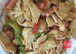 尖椒炒豆腐皮的做法图解6