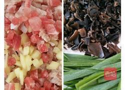 木耳碎扒油菜的做法图解1