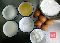 戚风数字蛋糕(八寸)的做法图解1