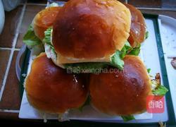 牛肉鸡蛋汉堡的做法图解6