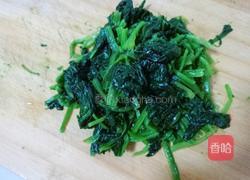 菠菜花生米的做法图解3