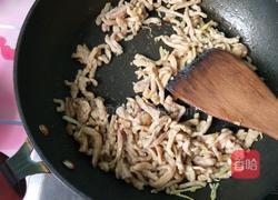 茭白炒肉丝的做法图解9